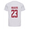 Danmark Pierre-Emile Hojbjerg #23 Bortedrakt VM 2022 Kortermet